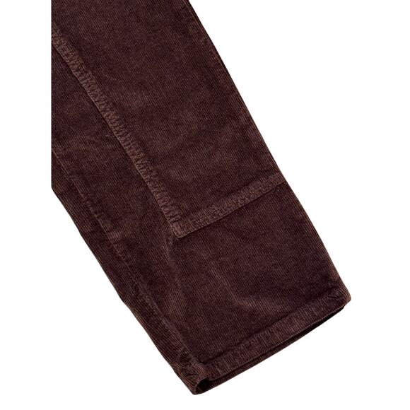 NWT Free People Risk Taker Corduroy Straight Jeans in Chocolate Truffle - Picture 5 of 15
